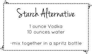 Starch Alternative Recipe